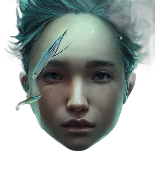face, mask, dragon, creature transparent PNG cut-out