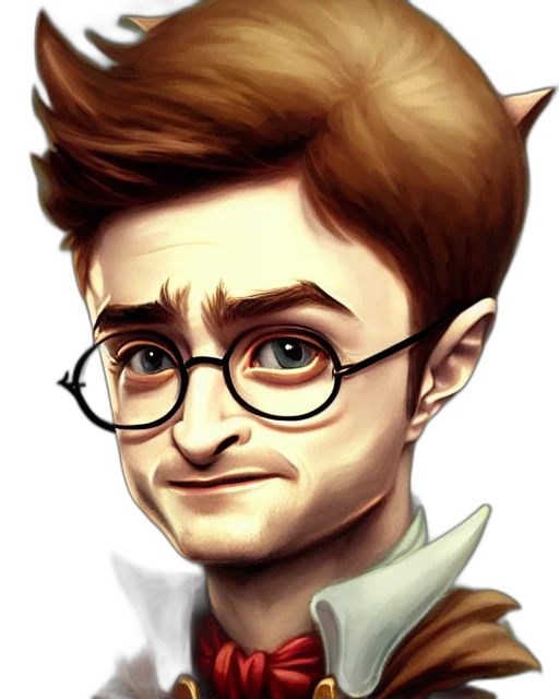 staff, face, cartoon, fantasy art transparent PNG cut-out