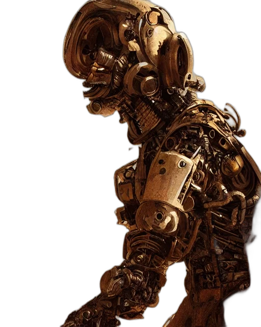 robot, weapon, face, staff transparent PNG cut-out