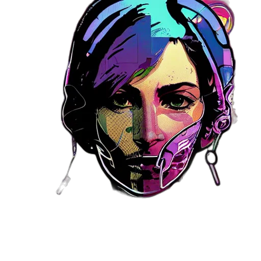 face, mask, crown, umbrella transparent PNG cut-out