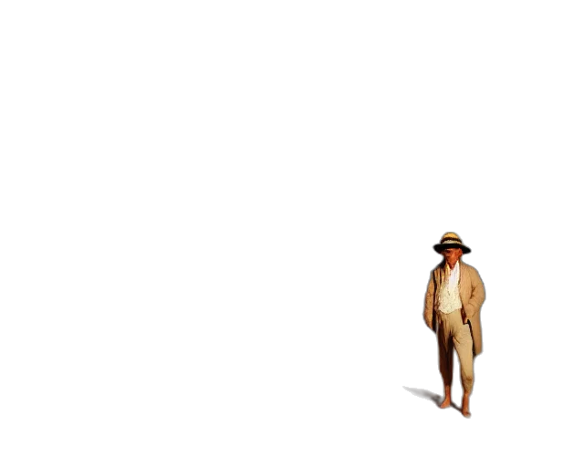 hat, animal, creature, staff transparent PNG cut-out