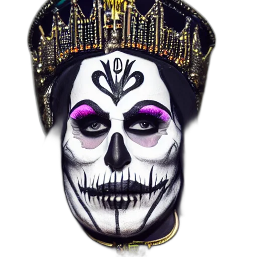 crown, mask, hat, face transparent PNG cut-out