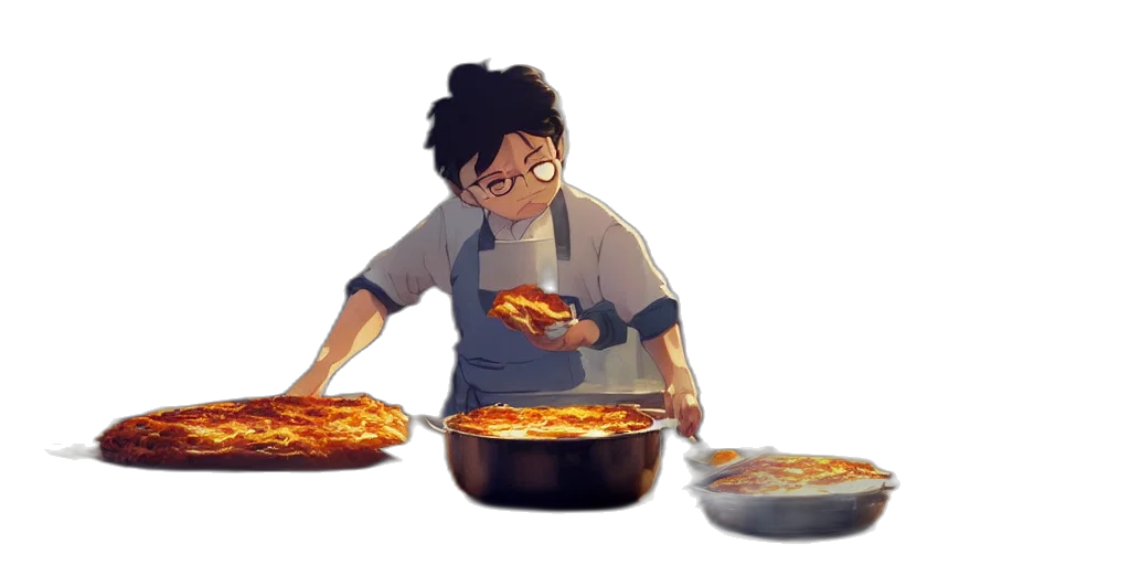 food, concept art, pixel art, watercolor transparent PNG cut-out
