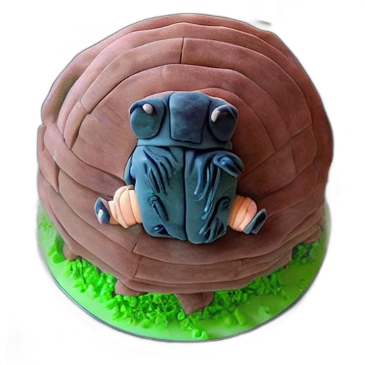 hat, food, 3d render, tardigrade transparent PNG cut-out