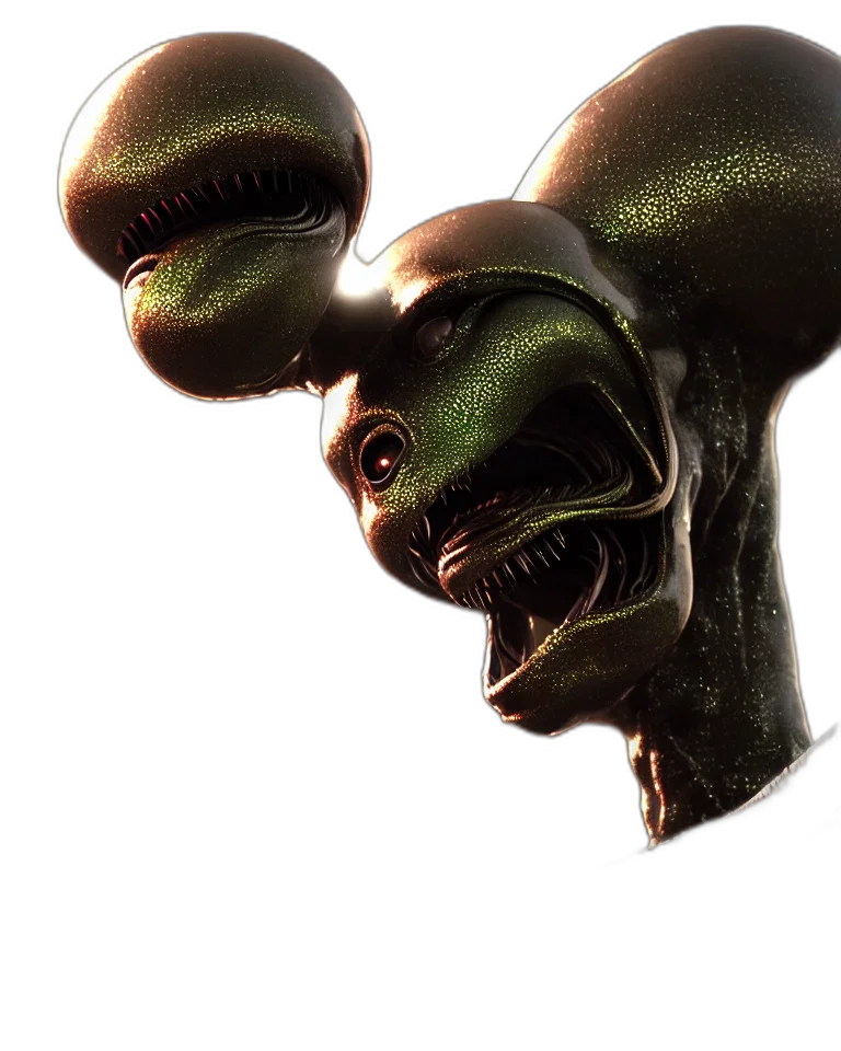 mask, creature, face, robot transparent PNG cut-out