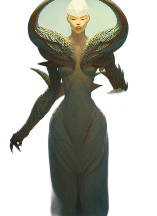 dress, creature, mask, dragon transparent PNG cut-out
