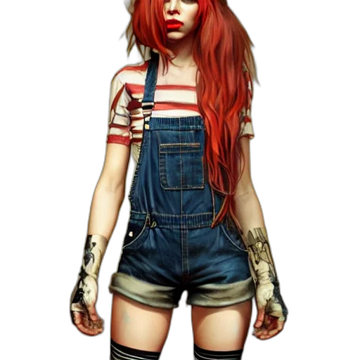 dress, hair, concept art, fantasy art transparent PNG cut-out