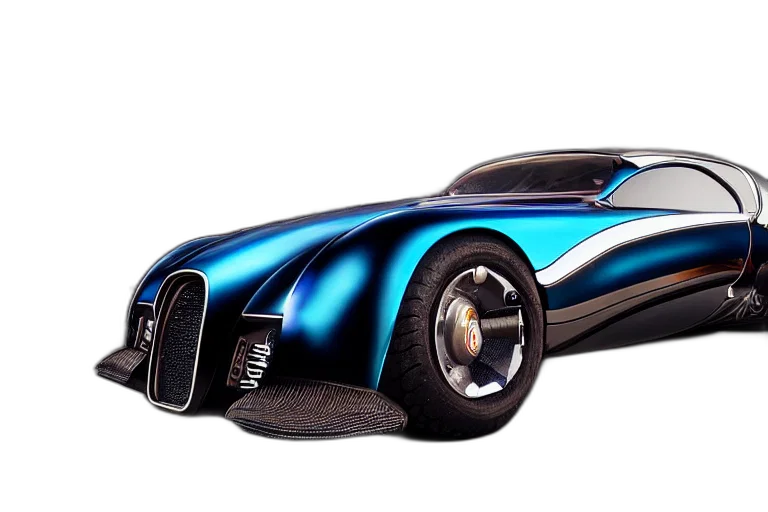 car, 3d render, concept art, photorealistic transparent PNG cut-out