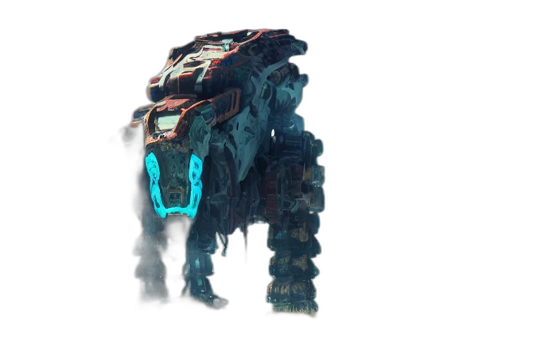 creature, robot, dragon, animal transparent PNG cut-out