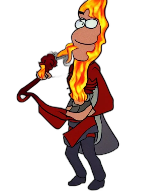 staff, jacket, weapon, sword transparent PNG cut-out