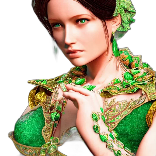 jewelry, dress, crown, face transparent PNG cut-out