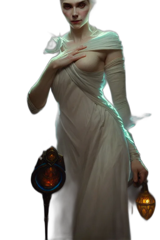dress, staff, sword, mask transparent PNG cut-out