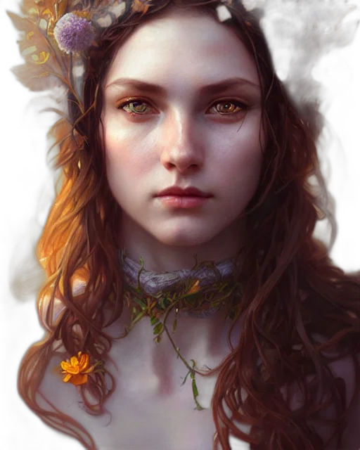 crown, face, jewelry, flower transparent PNG cut-out