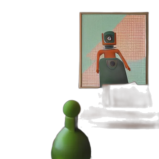 bottle, furniture, robot, mask transparent PNG cut-out