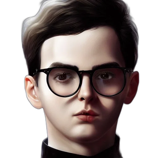 face, photorealistic, cartoon, fantasy art transparent PNG cut-out