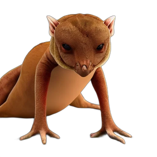 animal, creature, dragon, staff transparent PNG cut-out