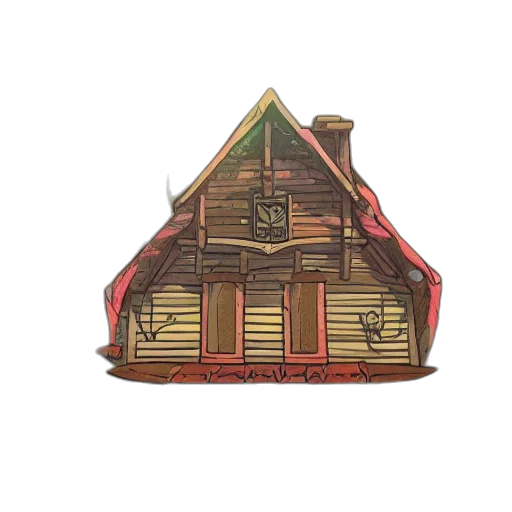 building, furniture, concept art, pixel art transparent PNG cut-out