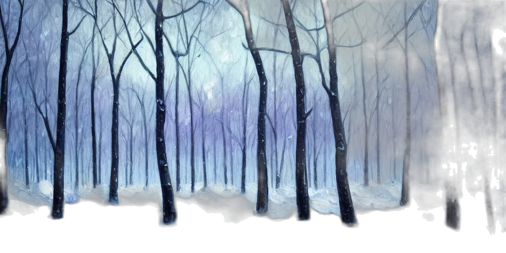 tree, watercolor, concept art, fantasy art transparent PNG cut-out