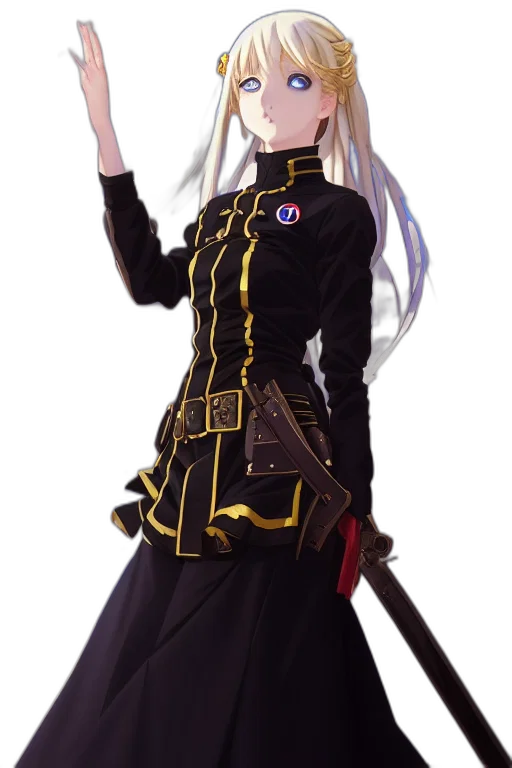 staff, sword, weapon, jacket transparent PNG cut-out