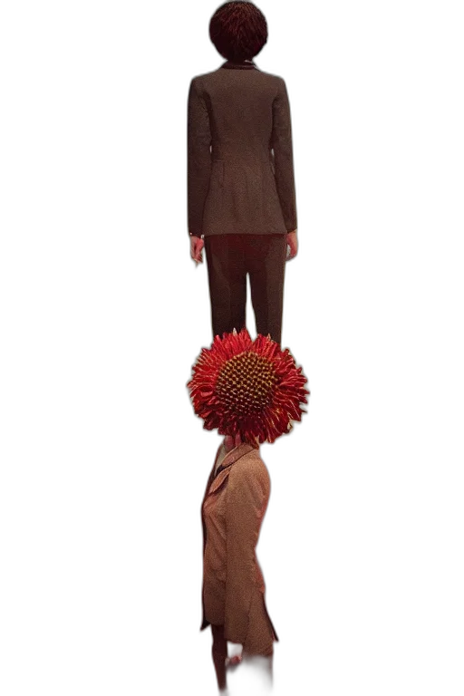 umbrella, staff, hat, flower transparent PNG cut-out