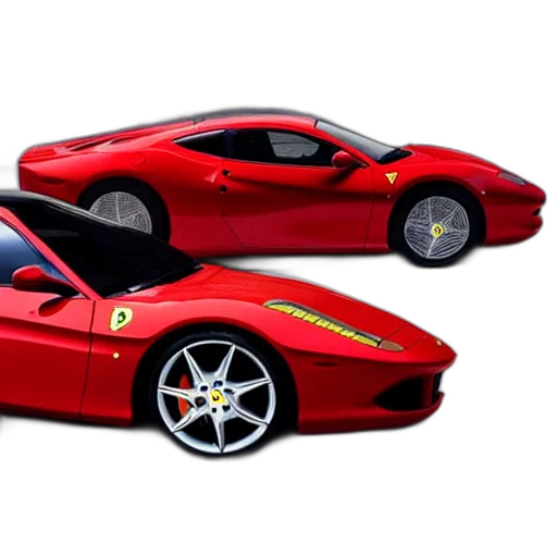 car, 3d render, photorealistic, concept art transparent PNG cut-out
