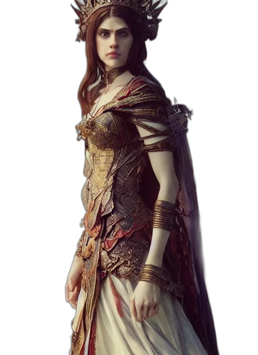 dress, staff, dragon, sword transparent PNG cut-out