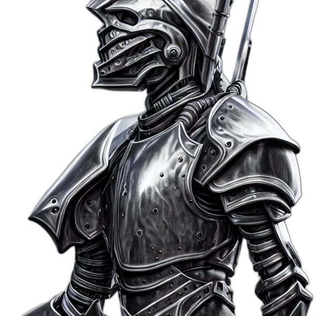 sword, robot, staff, dragon transparent PNG cut-out