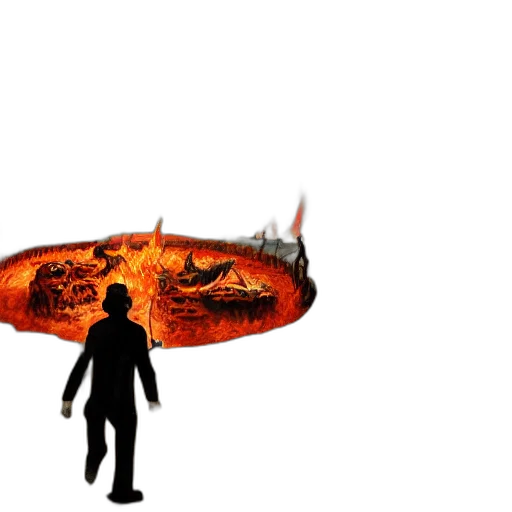 staff, concept art, 3d render, pixel art transparent PNG cut-out