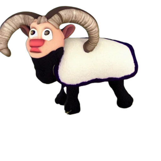 animal, creature, 3d render, pixel art transparent PNG cut-out
