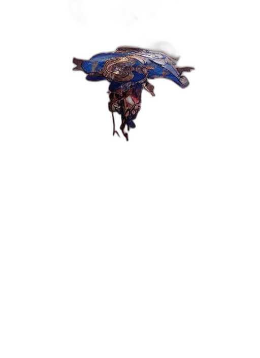 umbrella, hat, creature, dragon transparent PNG cut-out