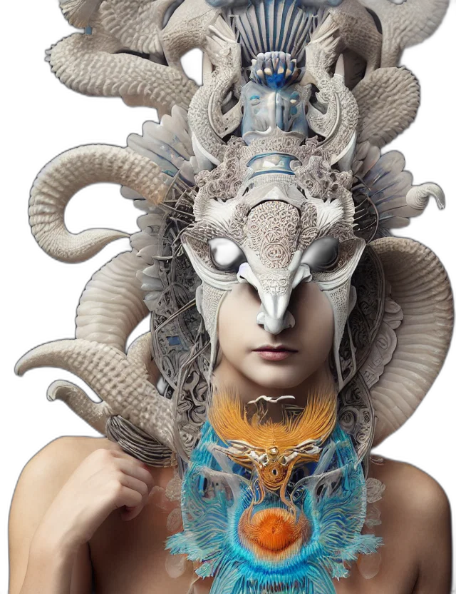 mask, jewelry, face, dragon transparent PNG cut-out