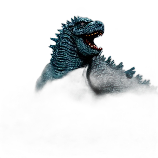 dragon, creature, animal, staff transparent PNG cut-out