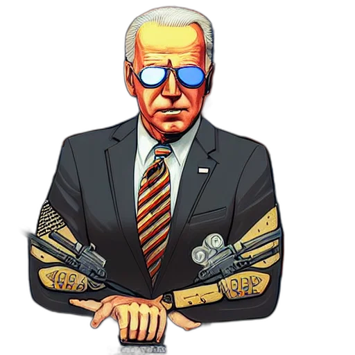 jacket, robot, pixel art, cartoon transparent PNG cut-out