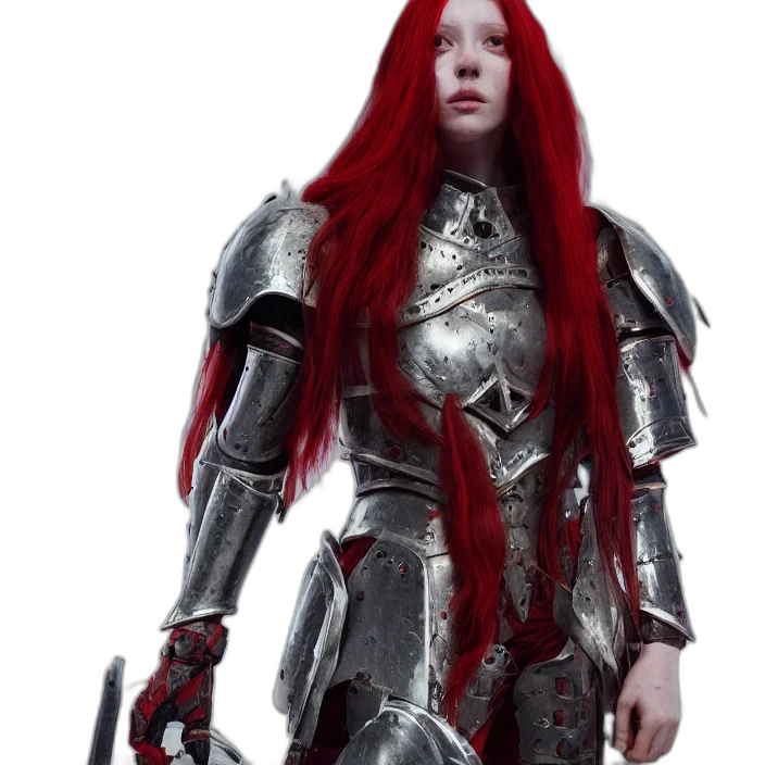 sword, robot, fantasy art, concept art transparent PNG cut-out
