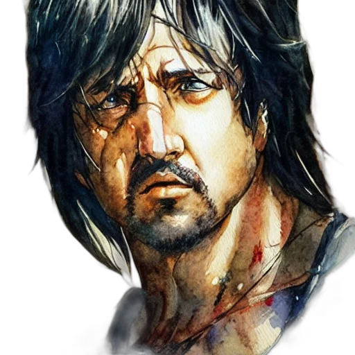 face, photorealistic, comic book art, concept art transparent PNG cut-out
