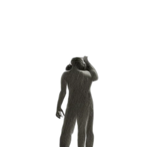 staff, dress, mask, robot transparent PNG cut-out