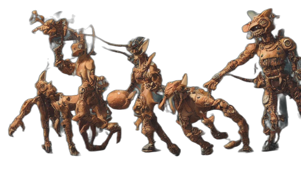 concept art, 3d render, fantasy art, photorealistic transparent PNG cut-out