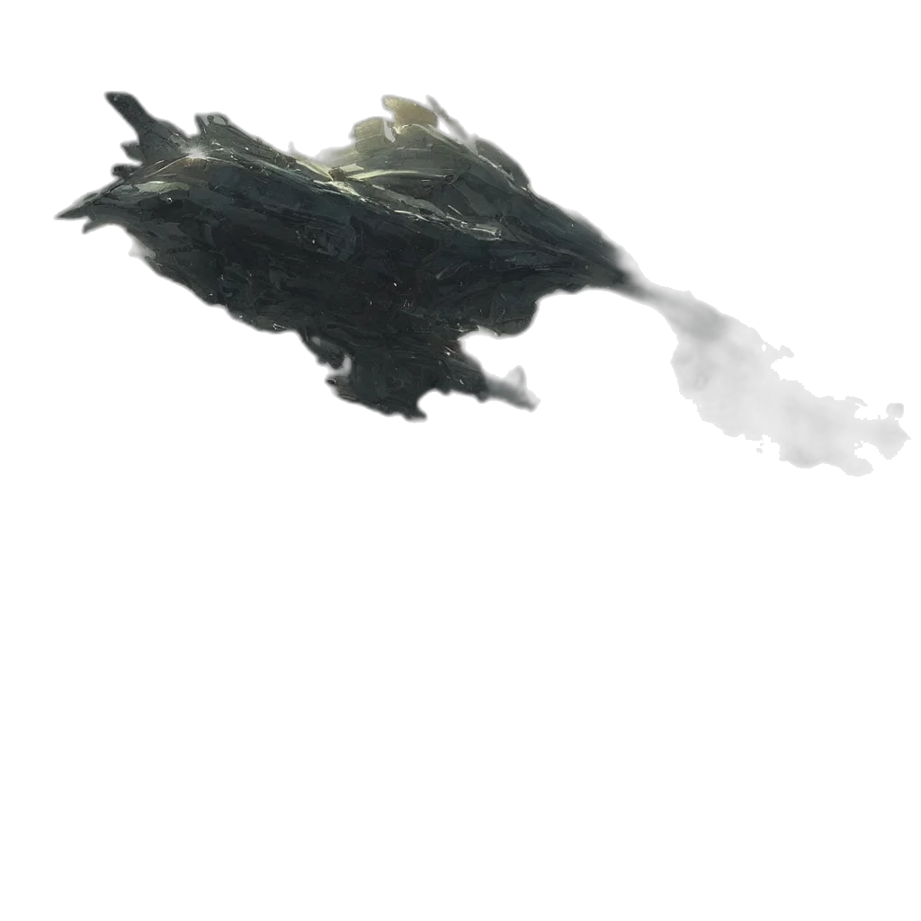 dragon, creature, weapon, hair transparent PNG cut-out