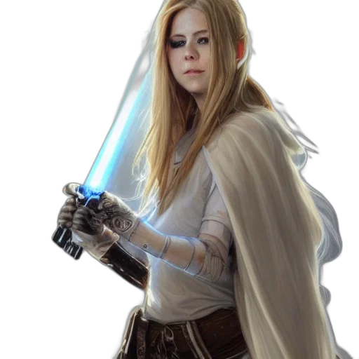 sword, staff, weapon, fantasy art transparent PNG cut-out
