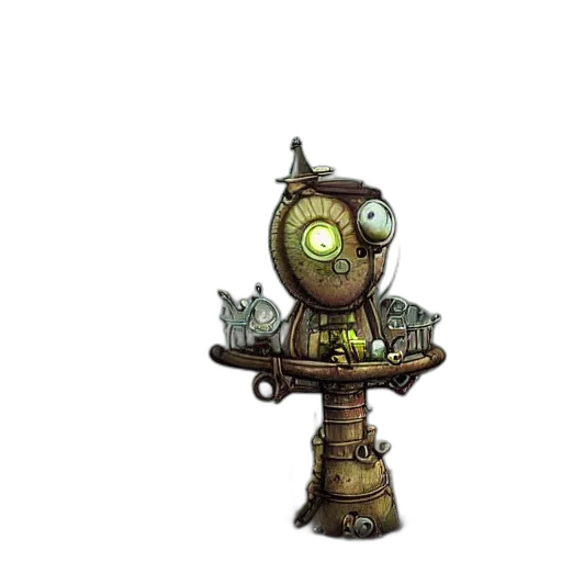robot, staff, weapon, furniture transparent PNG cut-out