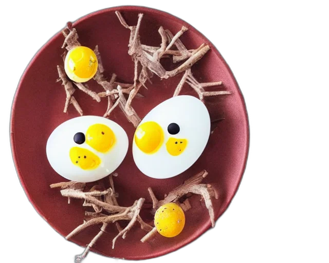food, eggs, happy, faces transparent PNG cut-out