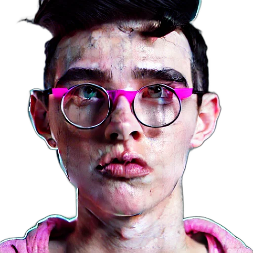 face, mask, robot, creature transparent PNG cut-out