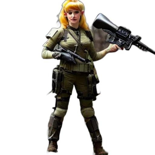 weapon, staff, jacket, concept art transparent PNG cut-out
