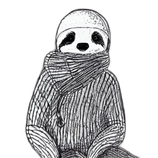 creature, animal, jacket, mask transparent PNG cut-out
