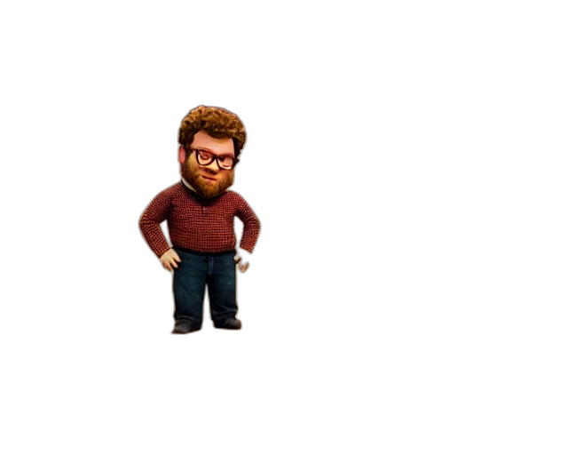 staff, jacket, animal, hair transparent PNG cut-out