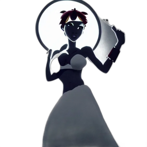 dress, staff, crown, mask transparent PNG cut-out