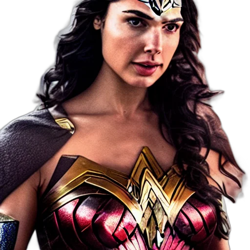 comic book art, photo, gal, gadot transparent PNG cut-out
