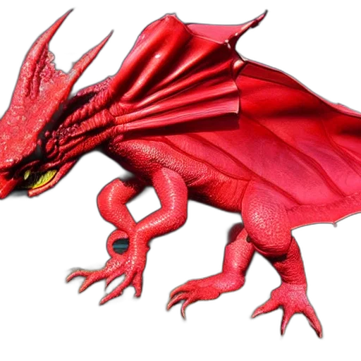 dragon, animal, creature, 3d render transparent PNG cut-out