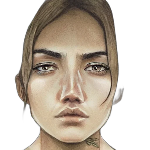 face, mask, jewelry, staff transparent PNG cut-out
