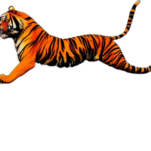 animal, concept art, comic book art, 3d render transparent PNG cut-out